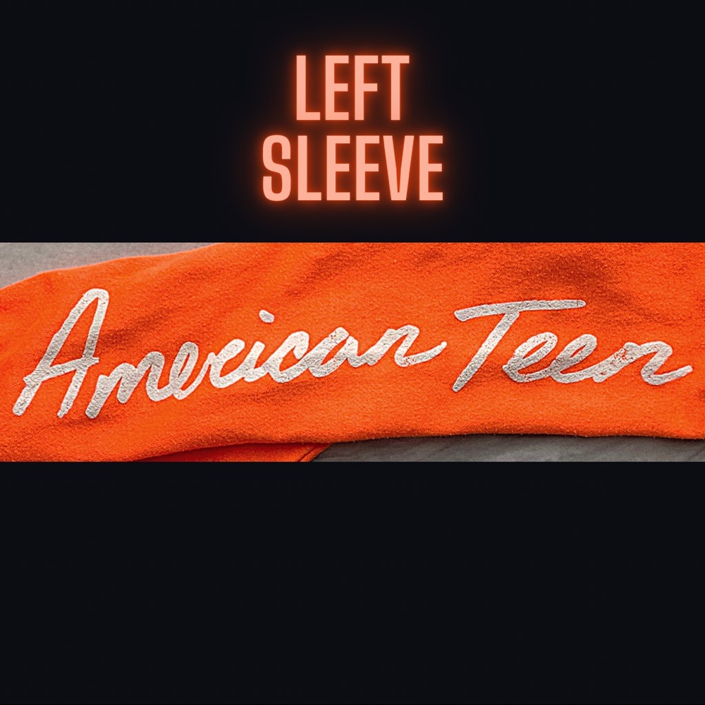 Khalid American Teen Orange Hoodie - Picture 3 of 5